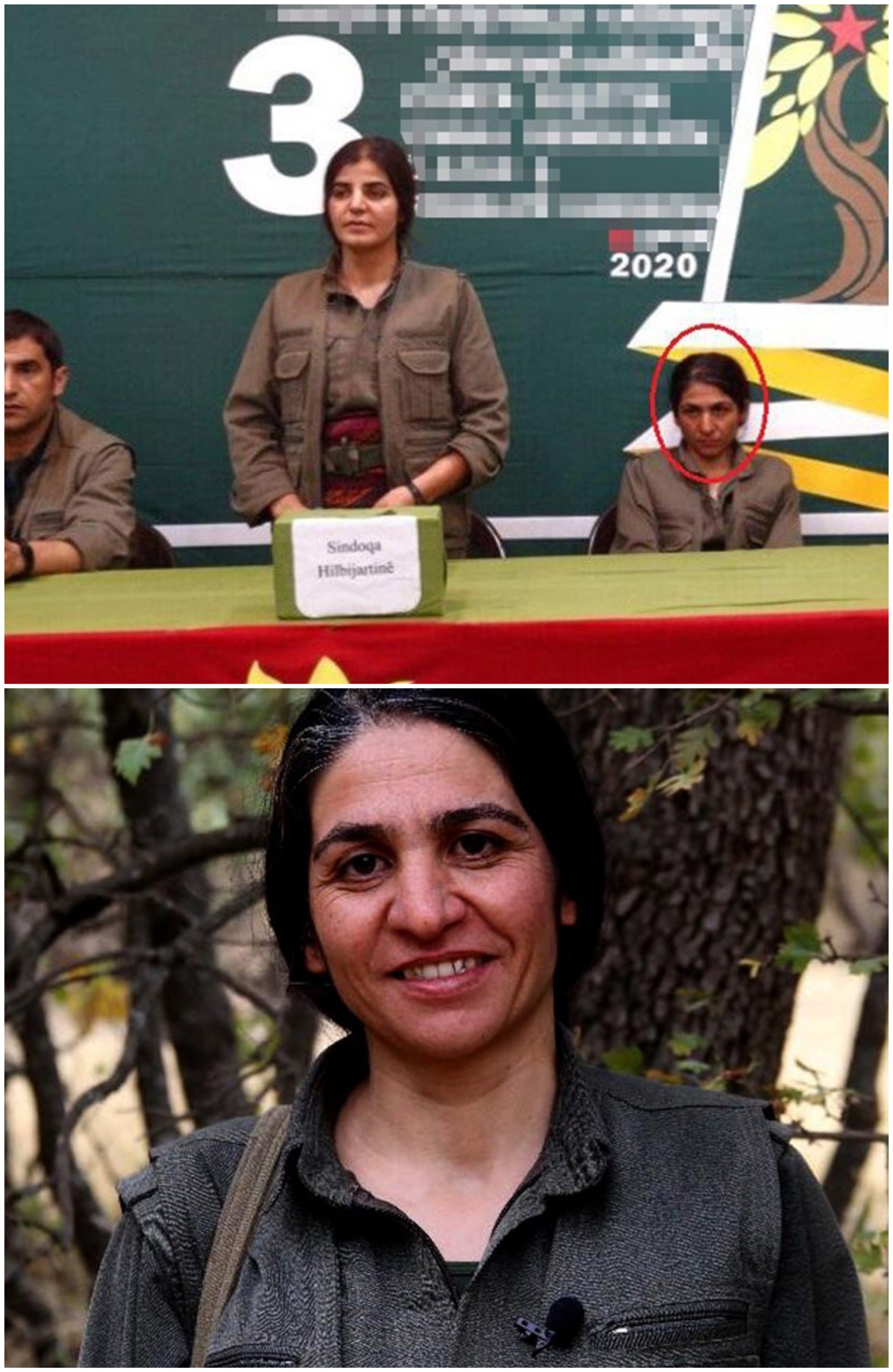 این زن تروریست در مرز ایران کشته شد(عكس)