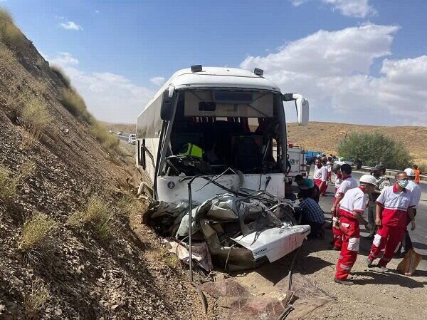 جزئیات تصادف مرگبار اتوبوس با ۸ خودرو در سوادکوه