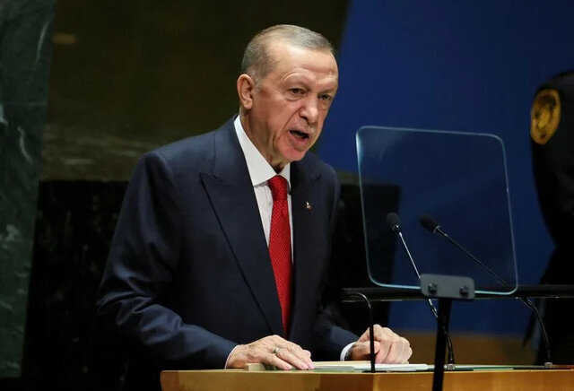 اردوغان: حماس تروریست نیست، آنها برای میهن خود می‌جنگند