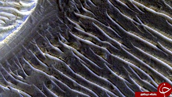 تصاویری خارق‌العاده از سطح مریخ(+عکس)