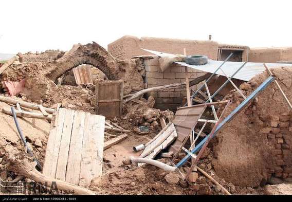 خسارت سیل در روستاهای شهرستان خدابنده(+عکس)