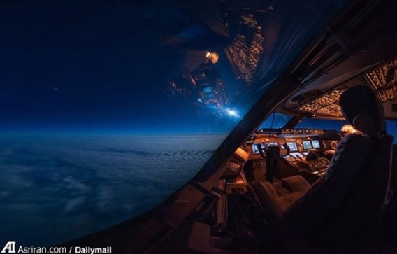 کابین خلبان بوئینگ 747 (+عکس)