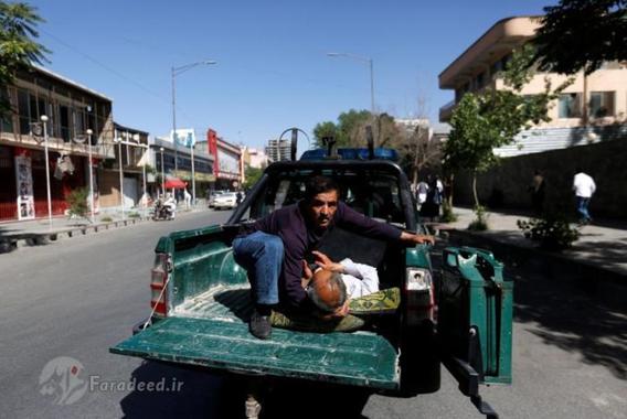 انفجار تروریستی مهیب در کابل(+عکس)
