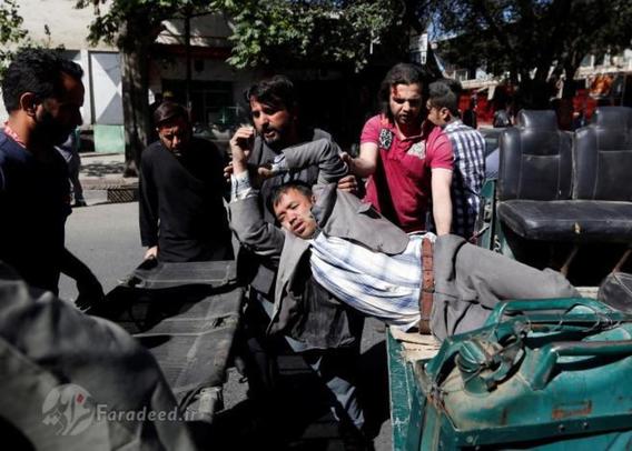 انفجار تروریستی مهیب در کابل(+عکس)