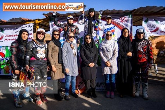 مسابقات موتورکراس زنان ایرانی(+عکس)