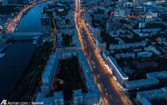 تصاویر هوایی از مسکو‎ (+عکس)