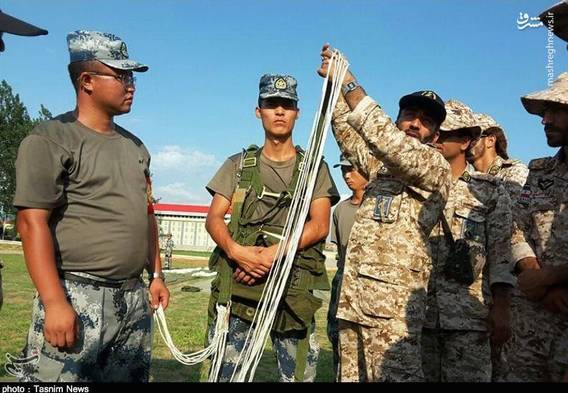 تمرینات نیروهای ویژه سپاه پاسداران در چین (+عکس)
