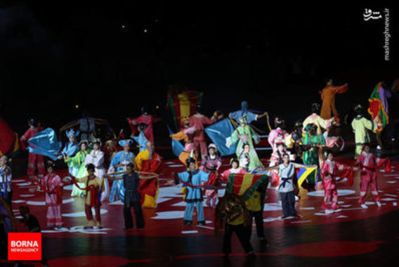 مراسم افتتاحیه المپیک دانشجویان جهان (+عکس)