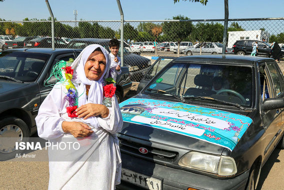 بازگشت حجاج بیت اله حرام به کشور (+عکس)