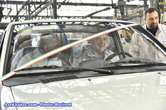 گزارش تصویری افتتاح خط تولید خودرو ریچ در زامیاد