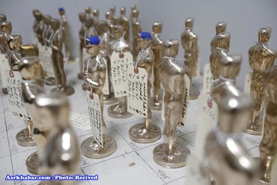 نحوه ساخت مجسمه های جایزه اسکار (+عکس)