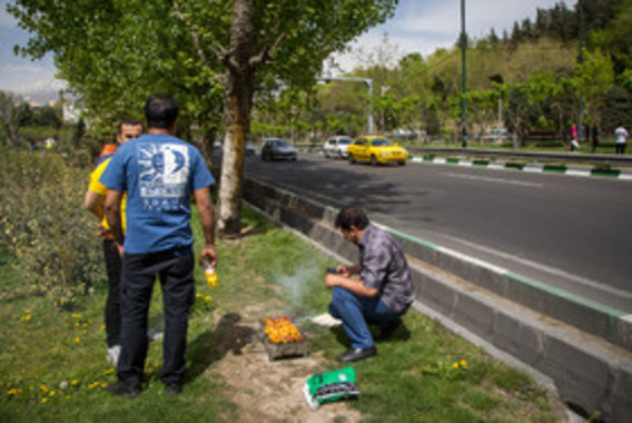 روز طبیعت در پارک چیتگر تهران (+عکس)