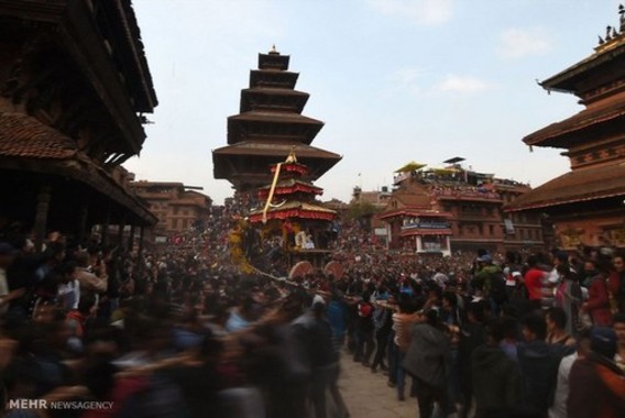 جشن سال نو در نپال‎ (+عکس)