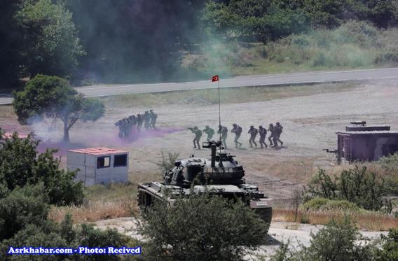تصاویر مانور ارتش ترکیه