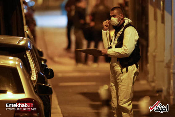 تصاویر : حمله یک داعشی با چاقو به رهگذران در پاریس