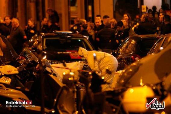 تصاویر : حمله یک داعشی با چاقو به رهگذران در پاریس