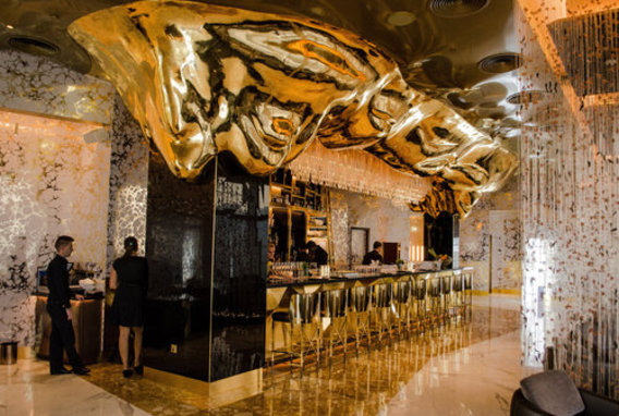 رستوران طلاکوب در برج العرب جمیرا (+عکس)