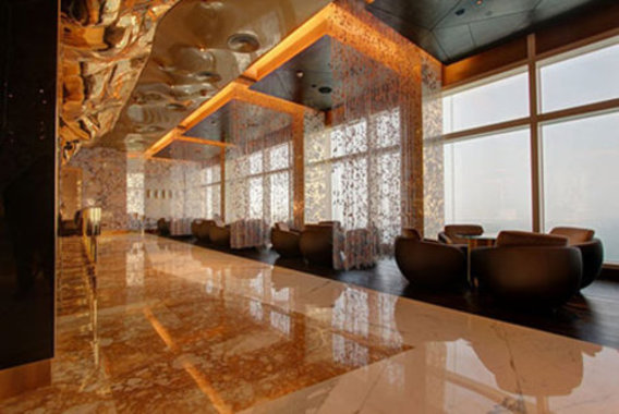 رستوران طلاکوب در برج العرب جمیرا (+عکس)
