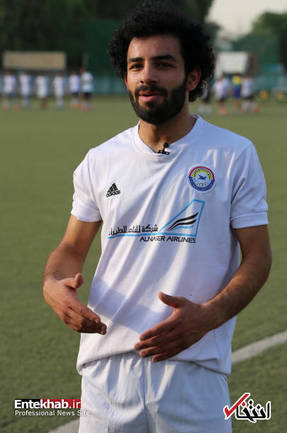 فوتبالیست عراقی بدل محمد صلاح (+عکس)