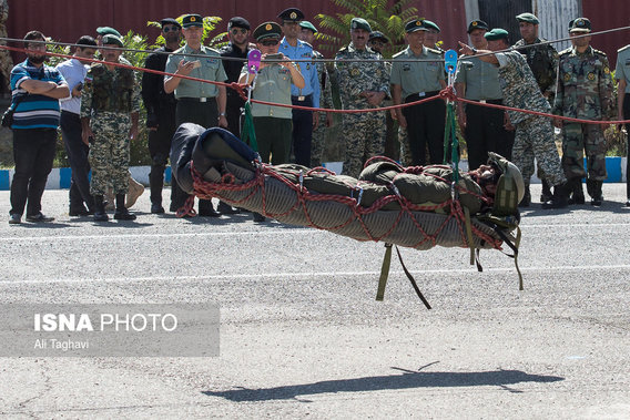 بازدید افسران وزارت دفاع چین از تیپ 65 نیروهای ویژه هوابرد ارتش (+عکس)