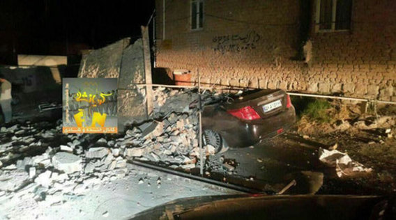 اولین تصاویر از خسارات زلزله کرمانشاه (+عکس)