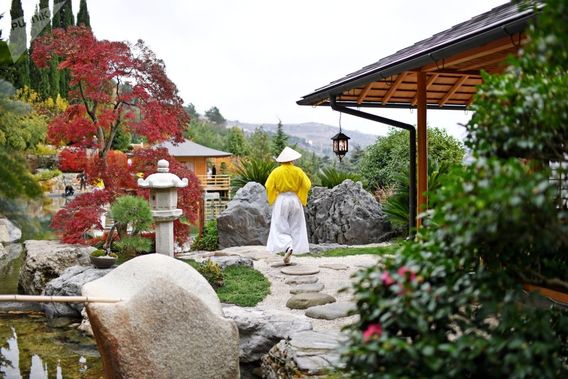 باغ ژاپنی در شبه جزیره کریمه (+عکس)