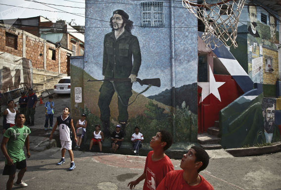 محلات خطرناک فقیر نشین کاراکاس، پایتخت ونزوئلا