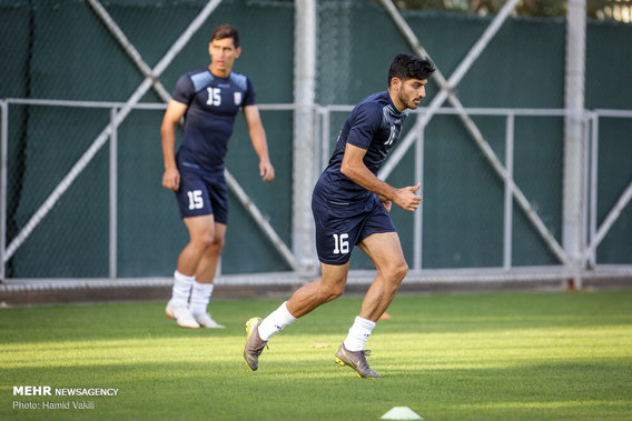 اولین تمرین تیم ملی فوتبال ایران (+عکس)