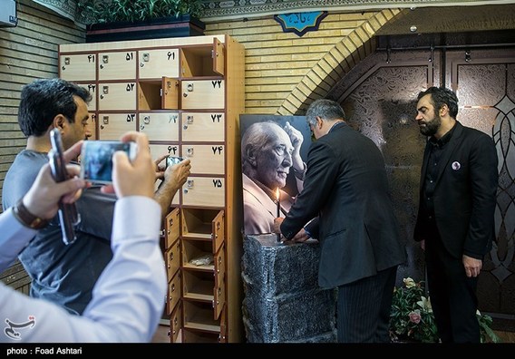 مراسم ترحیم داریوش اسدزاده (+عکس)