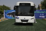 رونمایی رسمی از نخستین اتوبوس برقی ساخت ایران در مشهد با نام شتاب + تصاویر
