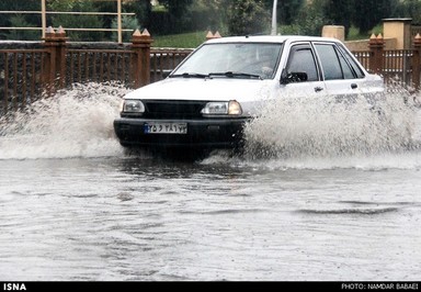 هوای بارانی آمل (عکس)