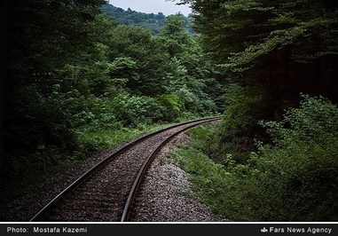 ایستگاه ها و مسیر راه آهن شمال کشور (تصاویر)