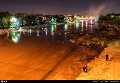 زاینده رود زنده شد (+عکس)