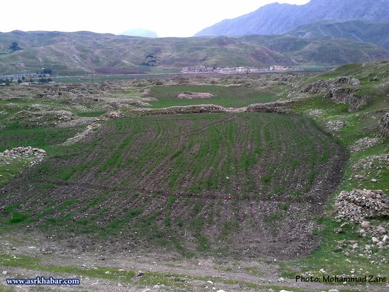 ردپای گوسفندان در شهر تاریخی سیمره