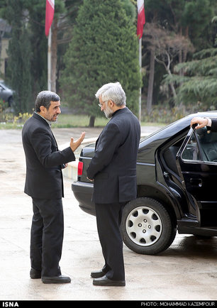 جدیدترین عکس جلیلی و احمدی نژاد (عکس)