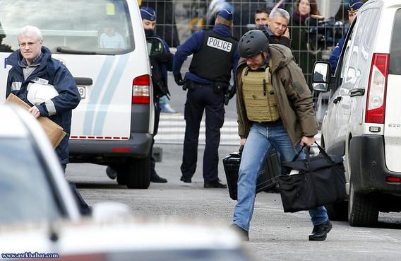 تصاویر عملیات تروریستی در بلژیک
