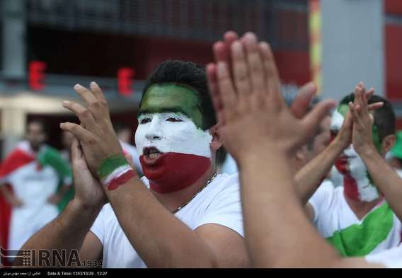 حاشیه بازی ایران - امارات (عکس)