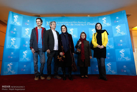 فاطمه معتمدآریا و همسرش در کاخ جشنواره (+تصاویر)