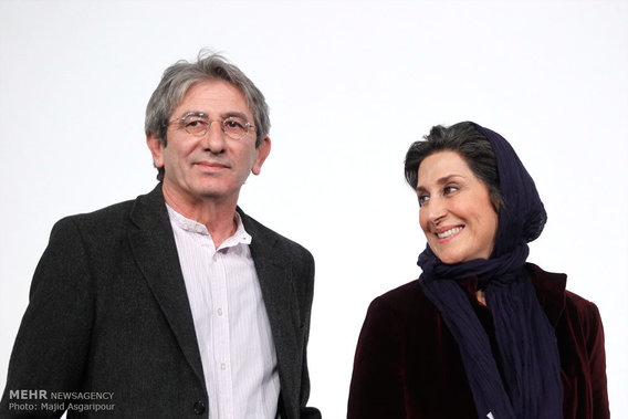 فاطمه معتمدآریا و همسرش در کاخ جشنواره (+تصاویر)