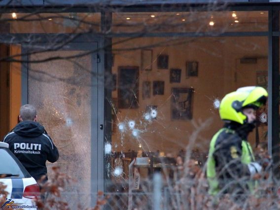 تصاویر حمله مسلحانه در کپنهاک