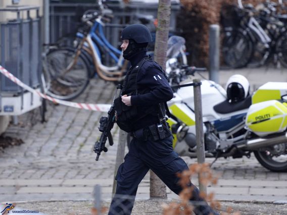 تصاویر حمله مسلحانه در کپنهاک