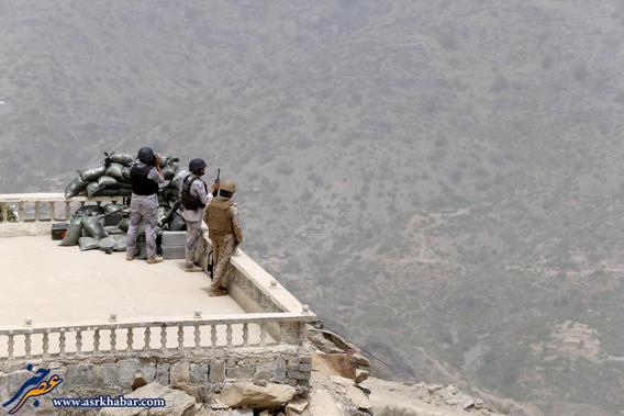 تصاویر جالب از مرز یمن و عربستان
