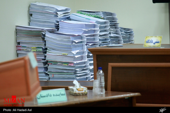 چهارمین جلسه دادگاه بابک زنجانی (عکس)