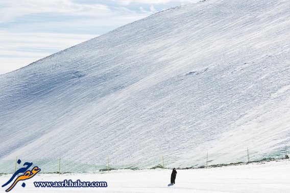 تصاویر رسانه انگلیسی از اسکی در ایران