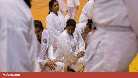 باشگاه کاراته زنان پلیس دهلی(عکس)