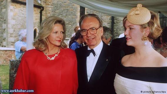 روپرت مورداک، میلیاردر و رئیس چندین شبکه خبری پس از ۳۰ سال زندگی مشترک با همسرش آنا ترو (عکس به همراه دخترشان) به هنگام طلاق بیش از یک میلیارد دلار به او پرداخت. 