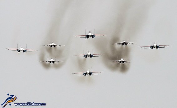 تصاویر نمایشگاه نیروی هوایی ارتش روسیه