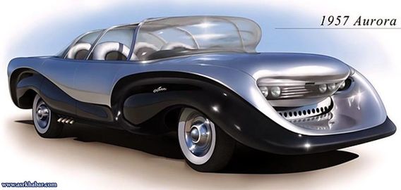 از خودرو آمریکایی Aurora ساخته شده توسط یک کشیش در سال ۱۹۵۷ اغلب با عنوان 