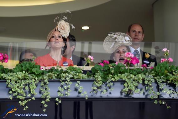 تصاویر عجیب ترین کلاه های زنانه در مراسم انگلیسی