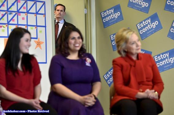 تصاویر جالب از بادی گاردهای کاندیداهای انتخابات آمریکا